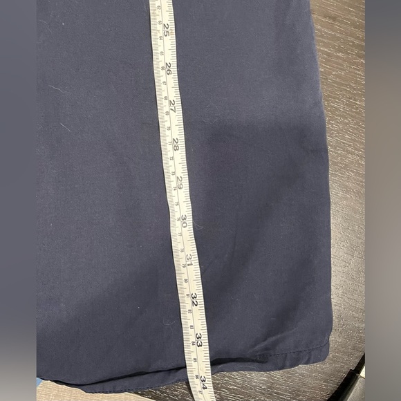 Emerson Fry New York Navy Blue Button Shirt Dress Collar Long Sleeve Women’s XS - Picture 7 of 8